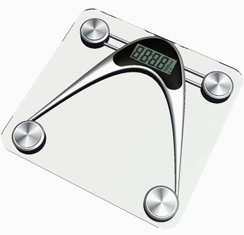 Newline Athletic Digital Glass Bathroom Scale, SEB0306-SL